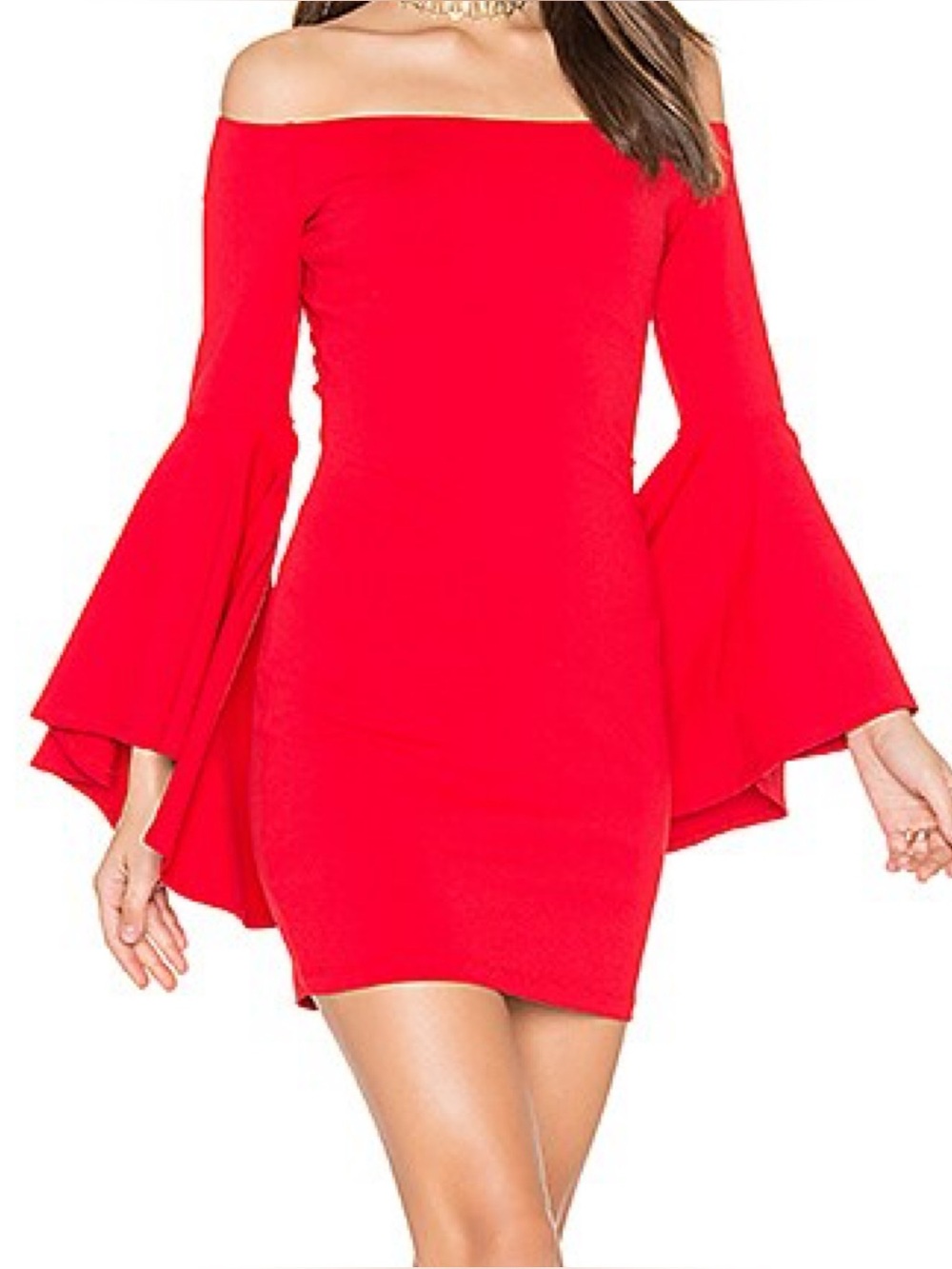 Susana Monaco Bell Sleeve Dress